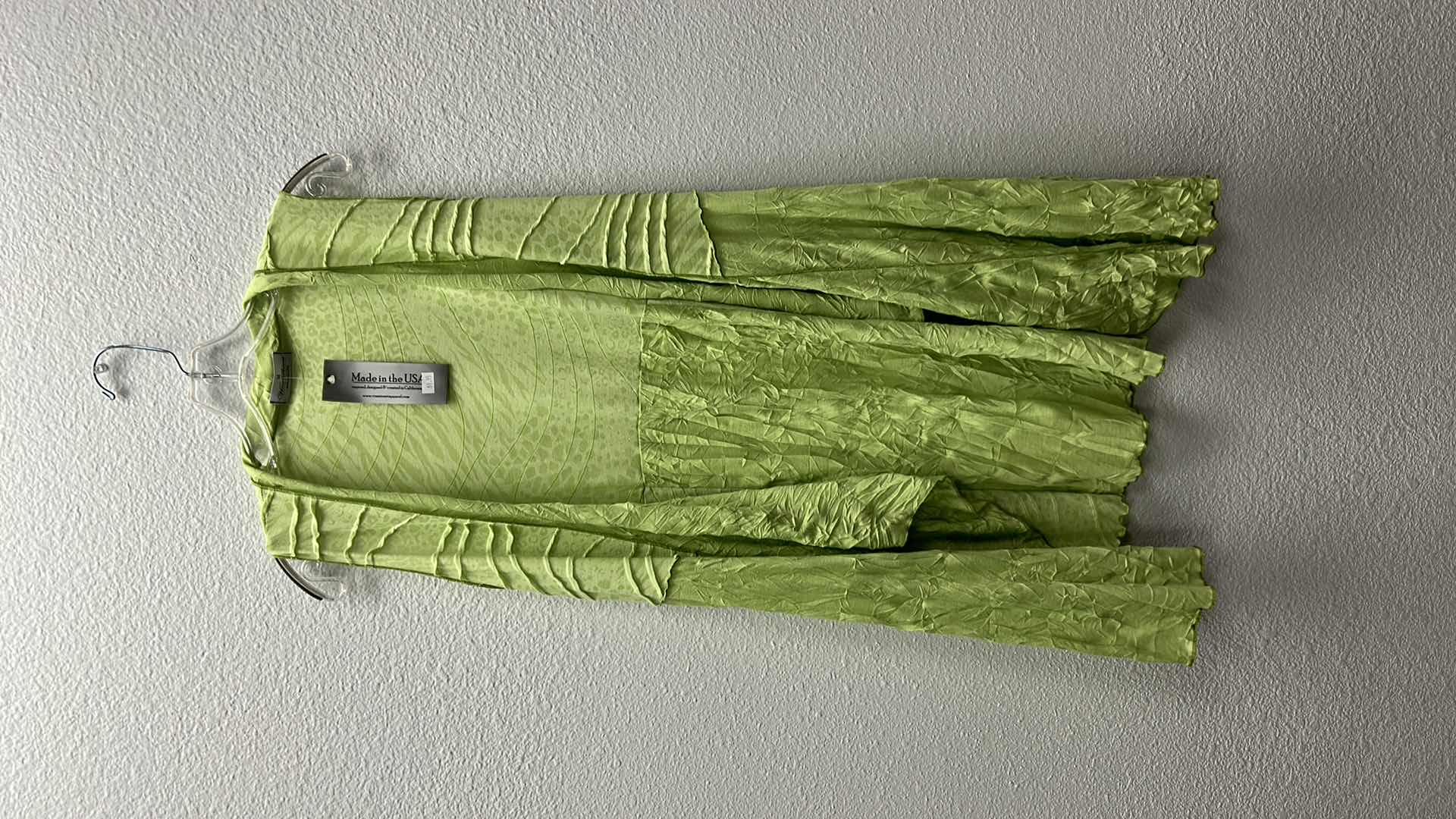 Photo 1 of NWT WOMEN'S SIZE MED - Sheer flowing vest $69.95