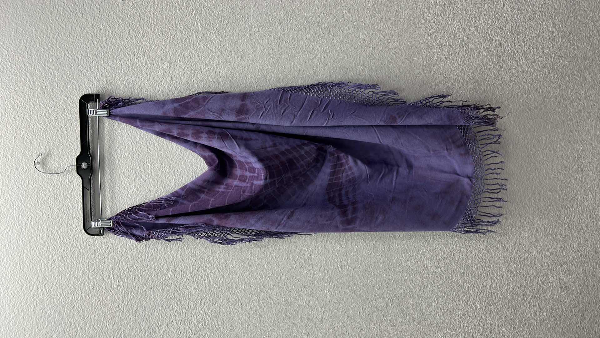 Photo 1 of NWT WOMEN'S PURPLE TIE DYE SCARF $39.95