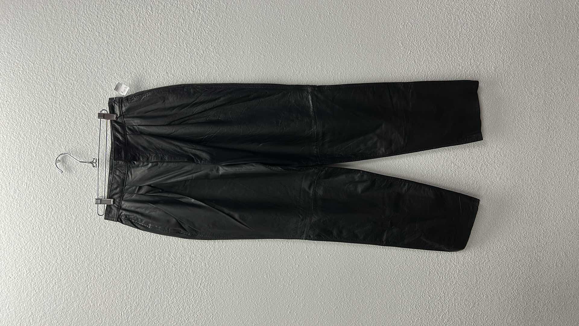 Photo 1 of NWT WOMEN'S SIZE 13/14 - BLACK LEATHER PANTS