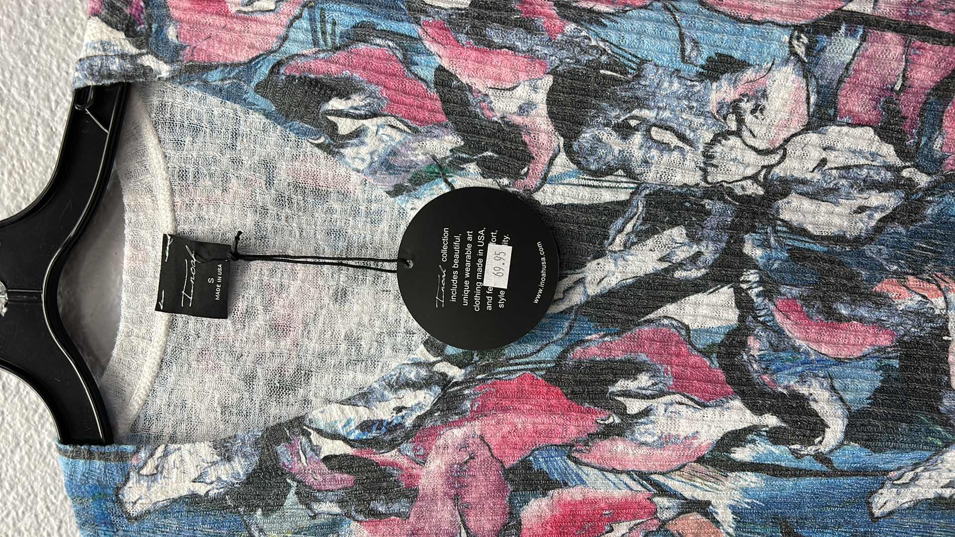 Photo 1 of NWT WOMEN'S SIZE SMALL - COLORFUL KNIT SHIRT $69.95