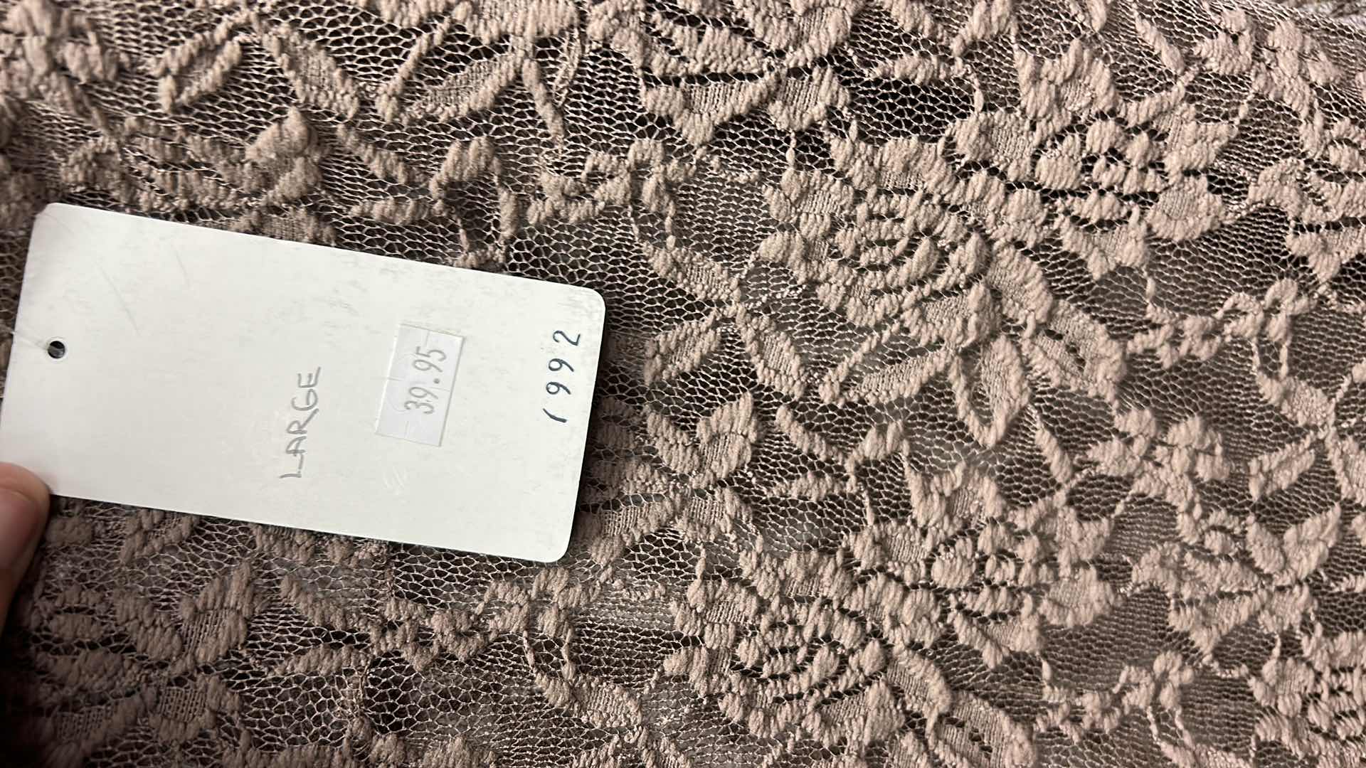 Photo 1 of 2  NWT WOMEN'S SIZE - large lace tops each $39.95