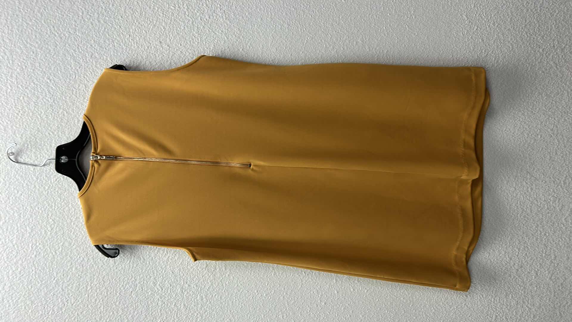 Photo 1 of NWT WOMEN'S SIZE - LARGE ADORE MUSTARD DRESS WITH FRINGE 