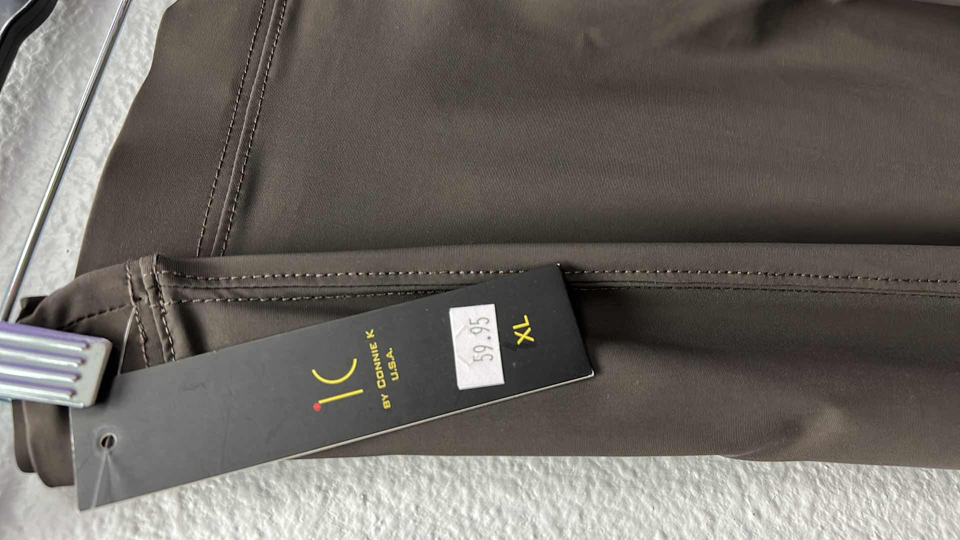 Photo 1 of NWT WOMEN'S SIZE - XL $59.95 DARK CHOCOLATE BROWN STRETCH PANTS