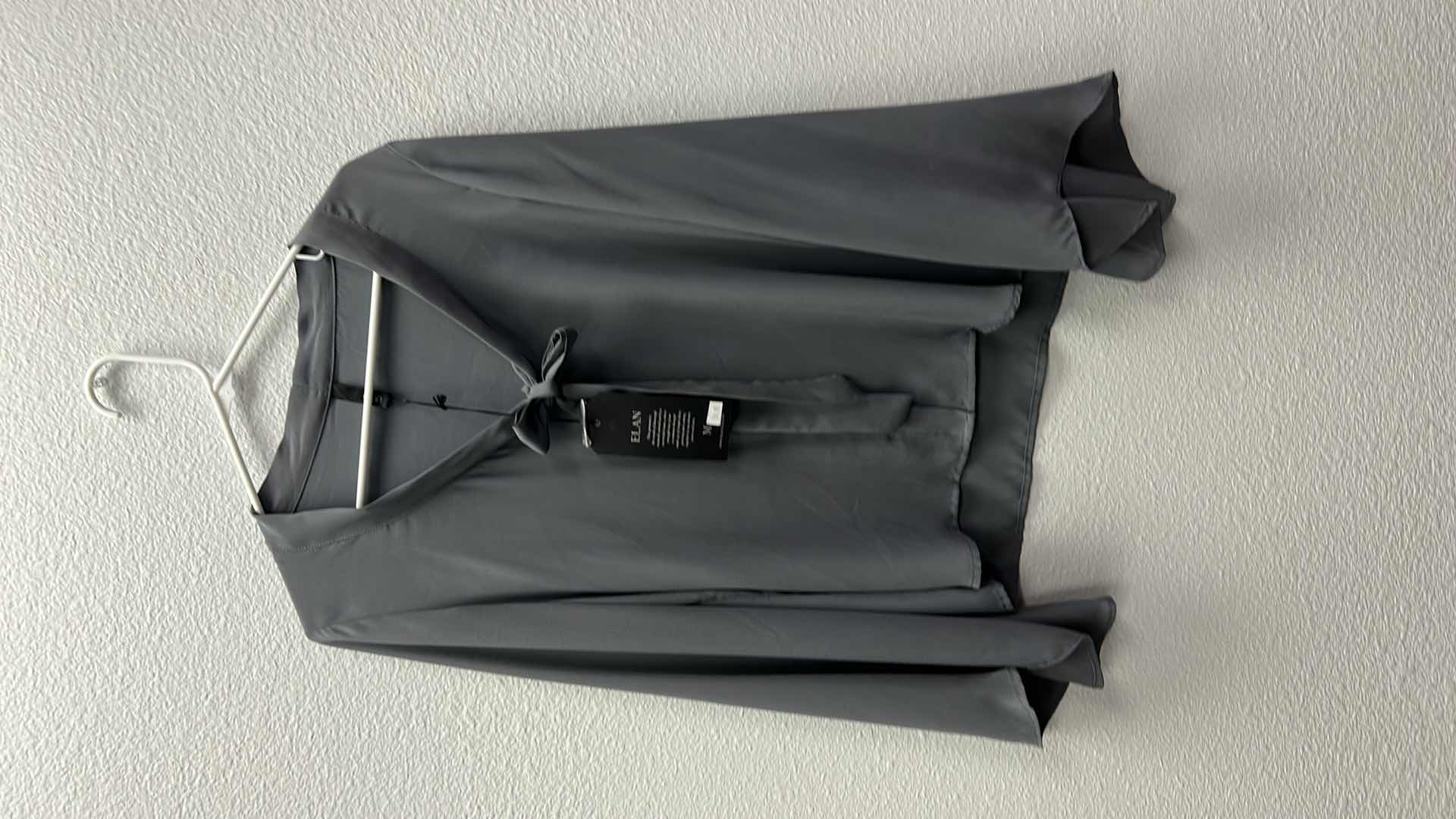 Photo 1 of NWT WOMEN'S SIZE MEDIUM GRAY BLOUSE $59.95