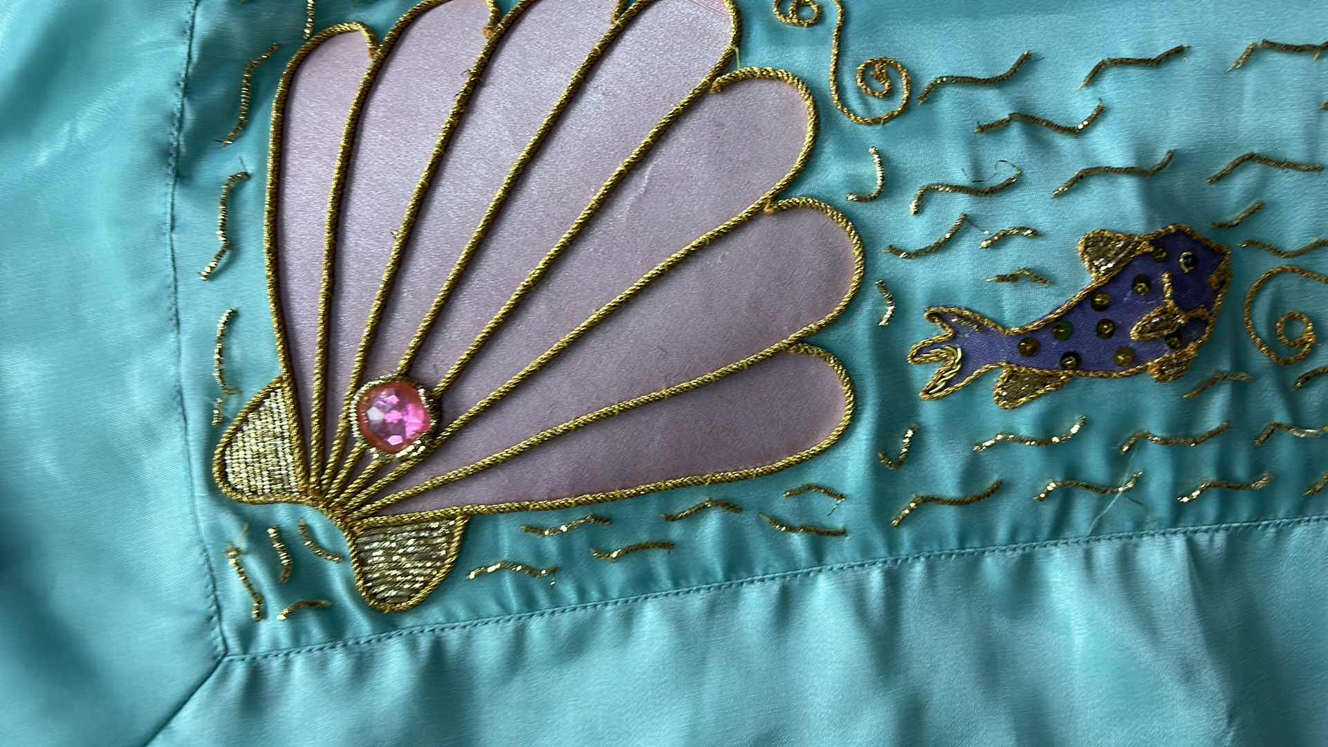 Photo 1 of SEA THEMED SQUARE TABLECLOTH