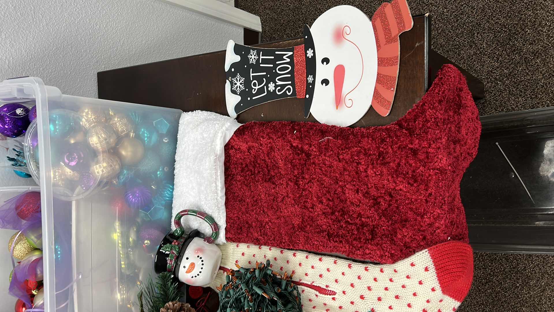 Photo 1 of CHRISTMAS DECOR ASSORTMENT