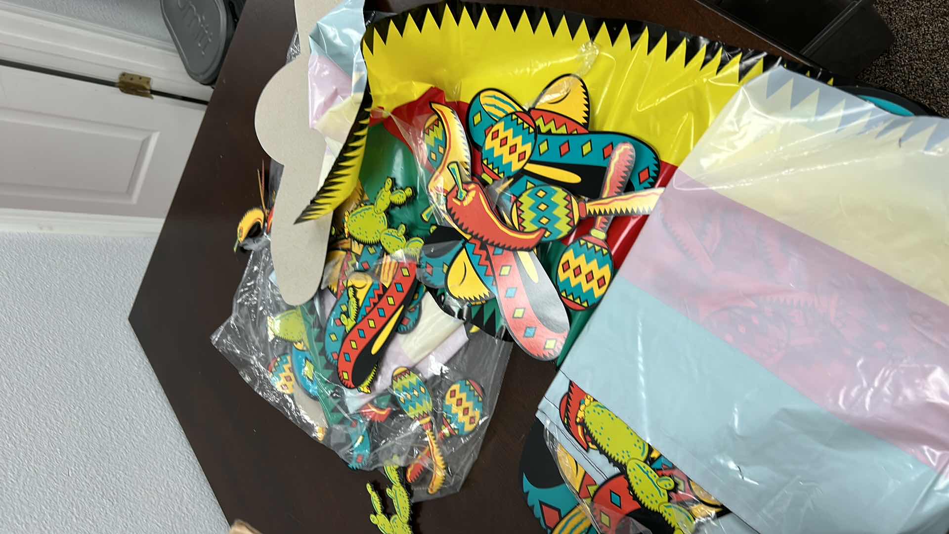 Photo 1 of BOX OF FIESTA DECOR