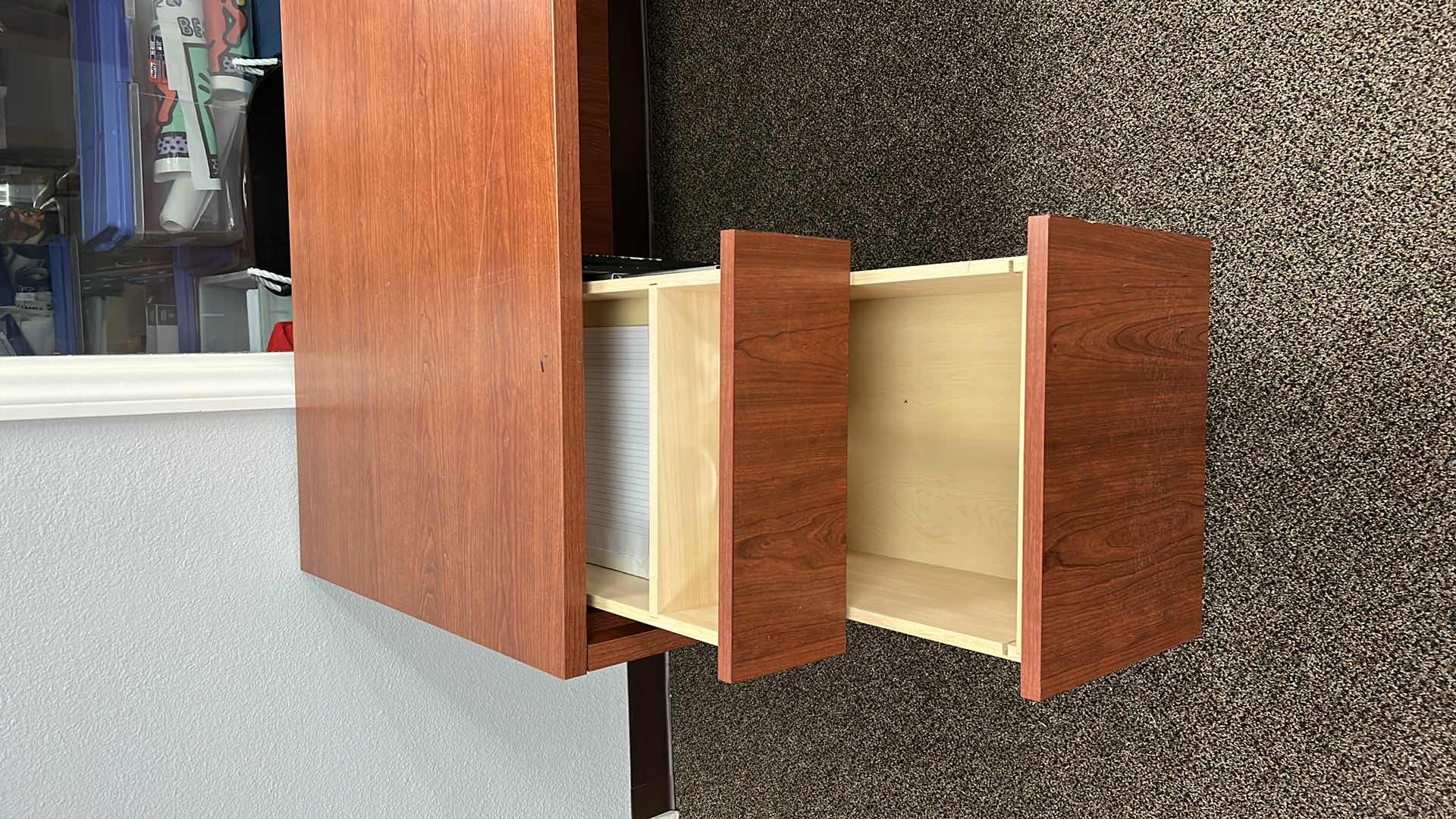 Photo 1 of DESK WITH TWO DRAWERS 
66" X  30"