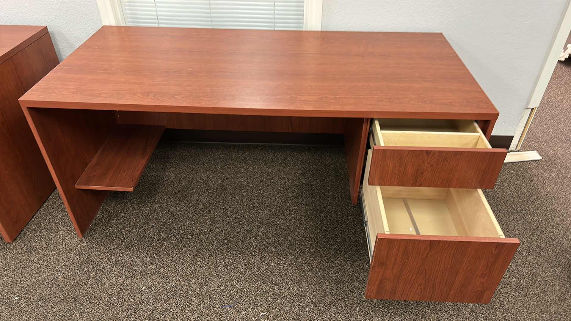 Photo 1 of DESK W TWO DRAWERS 
66 x 30