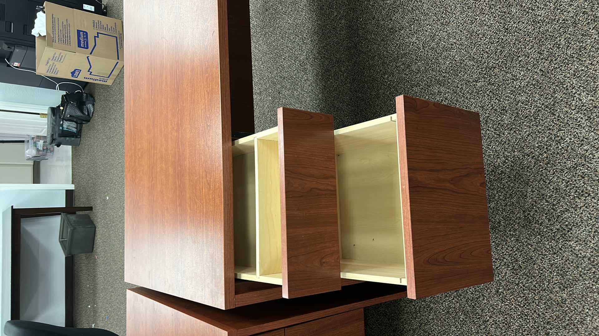 Photo 1 of DESK W TWO DRAWERS 
66 x 30