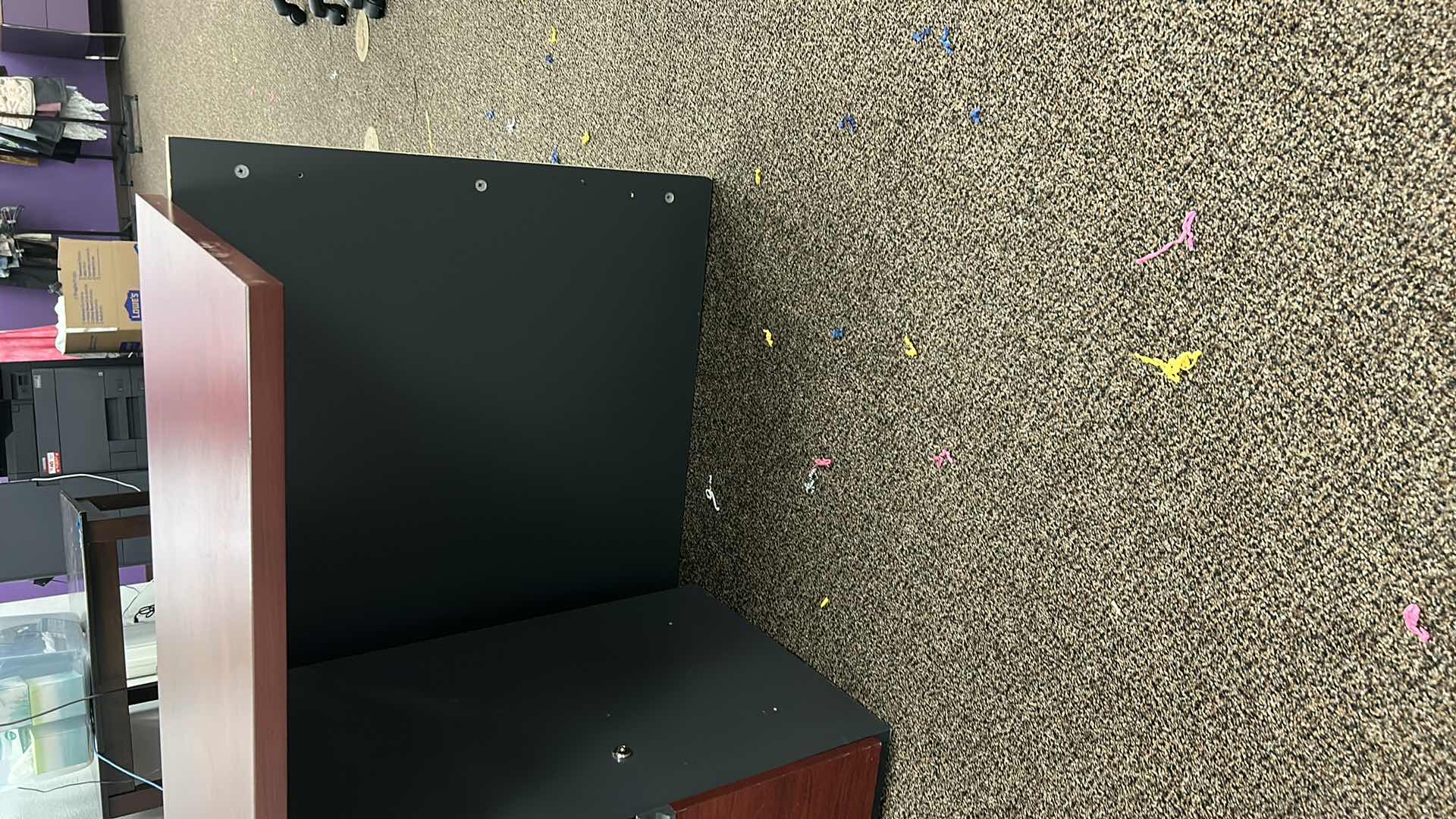 Photo 1 of WORK  STATION WITH  THREE DRAWERS 44" X 24" H 30" 