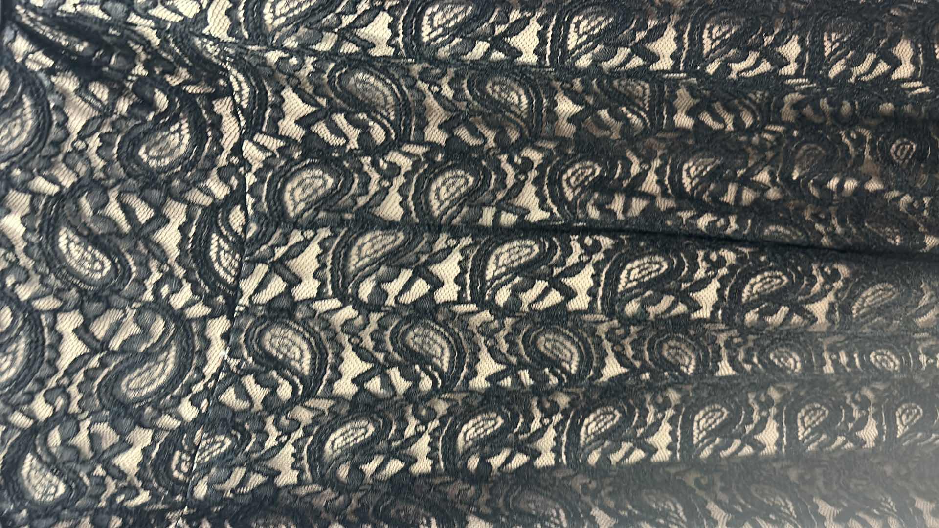 Photo 1 of NWT WOMEN'S SIZE XL  BLACK LACE PANTS $129.95