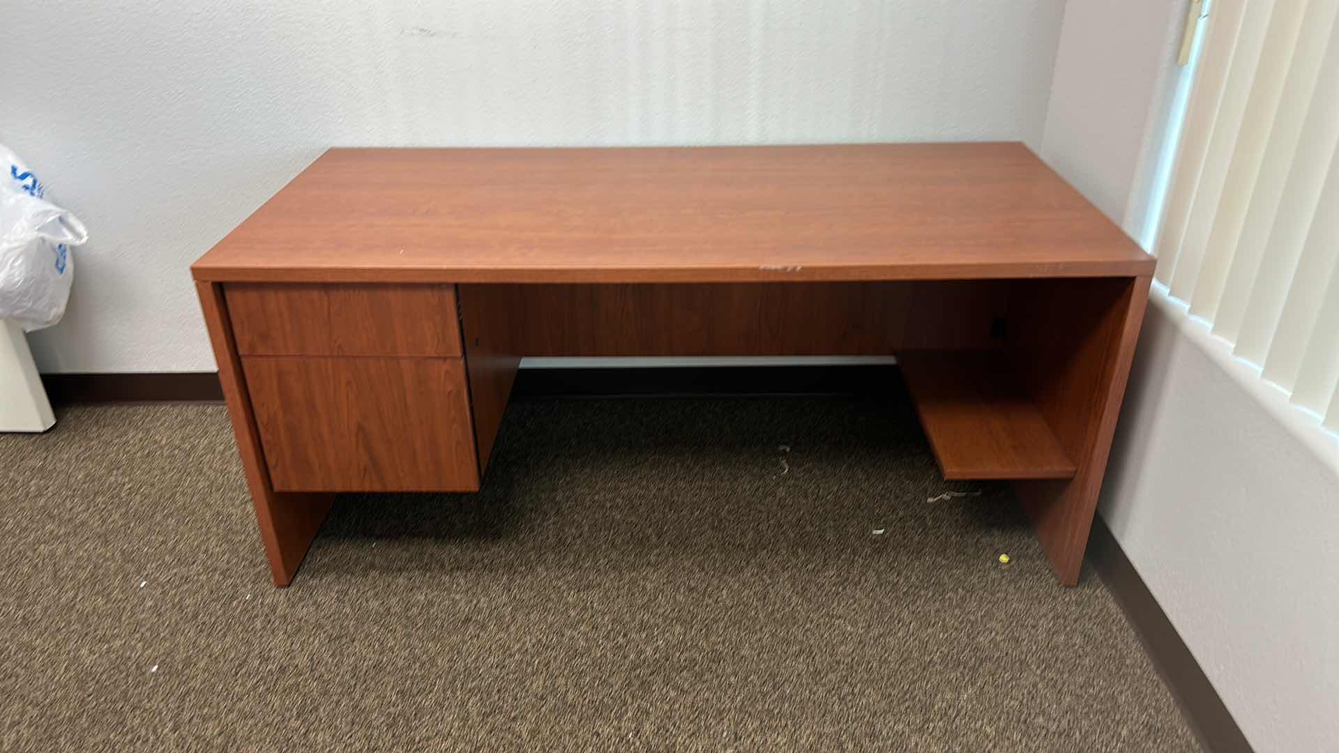 Photo 1 of DESK WITH TWO DRAWERS 
66" x 30"