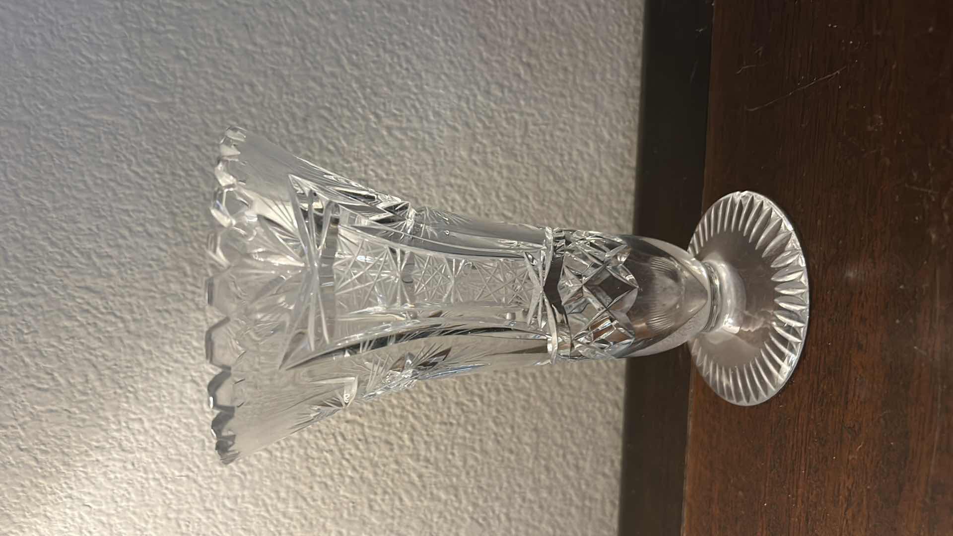 Photo 2 of 7 PC CRYSTAL ASSORTMENT AND CORONA CHEESE DISH W KNIFE