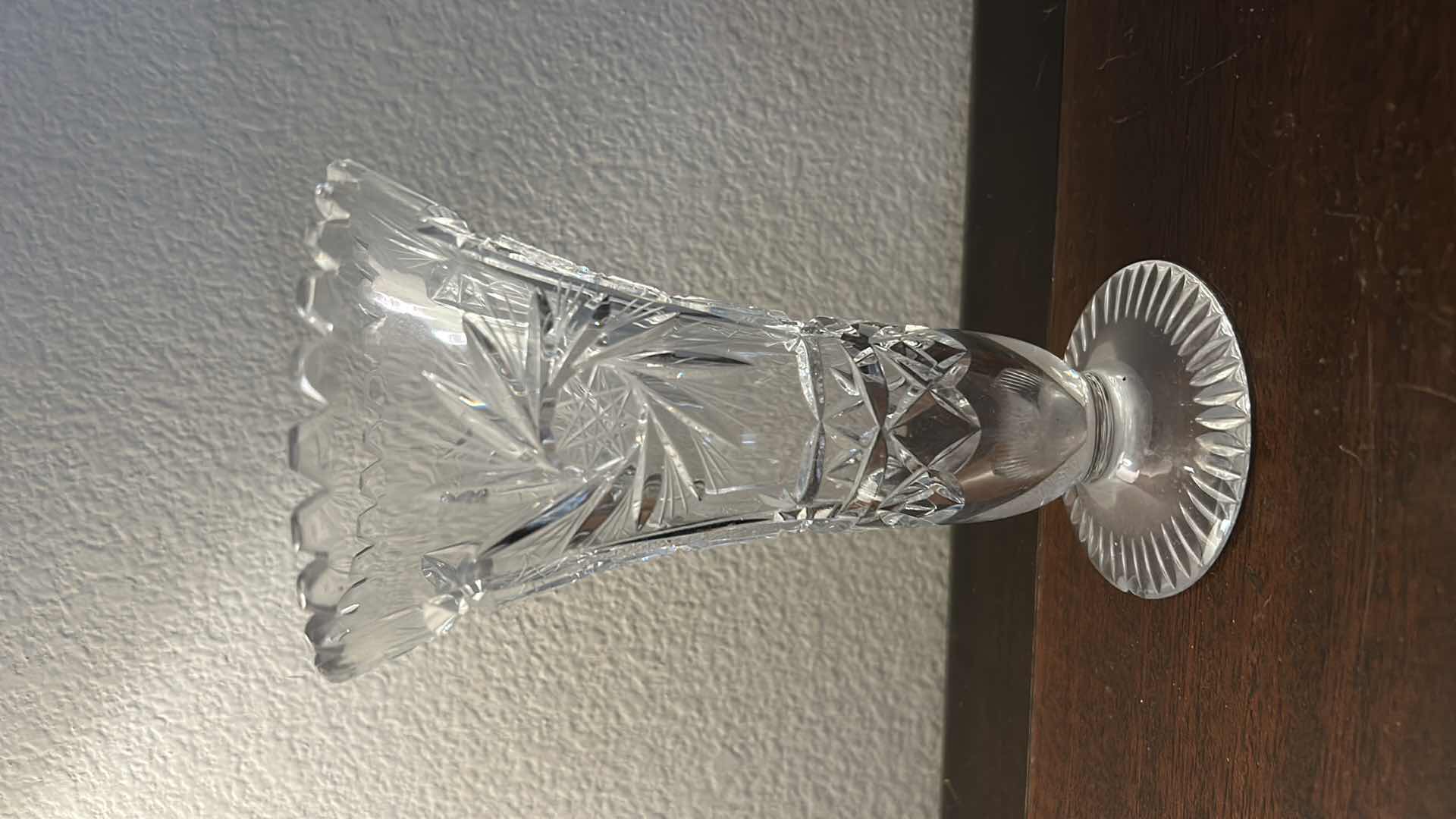 Photo 1 of 7 PC CRYSTAL ASSORTMENT AND CORONA CHEESE DISH W KNIFE