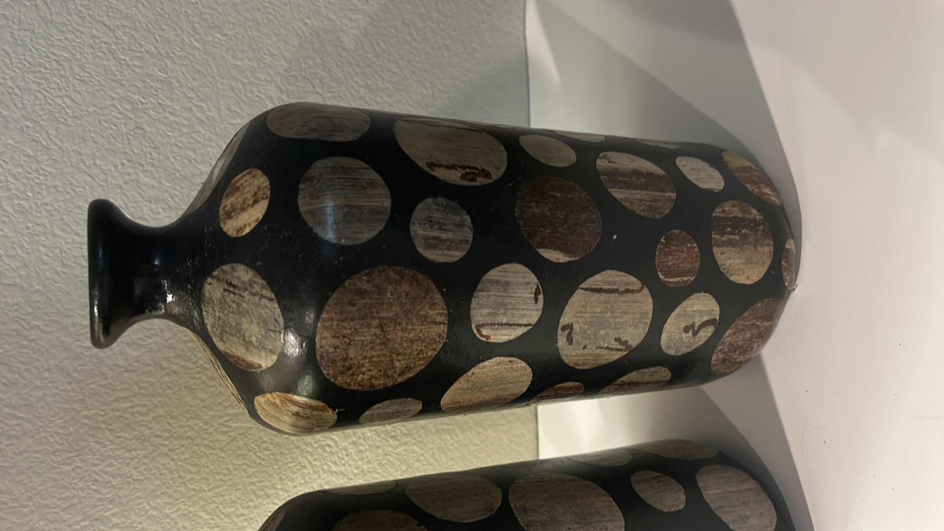 Photo 1 of HOME DECOR -  2 CERAMIC VASES H14” $30 ea