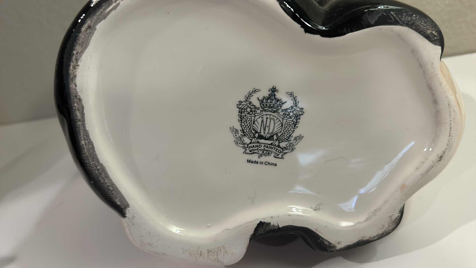 Photo 3 of HOME DECOR - 2 COLLECTIBLE PORCELAIN CATS