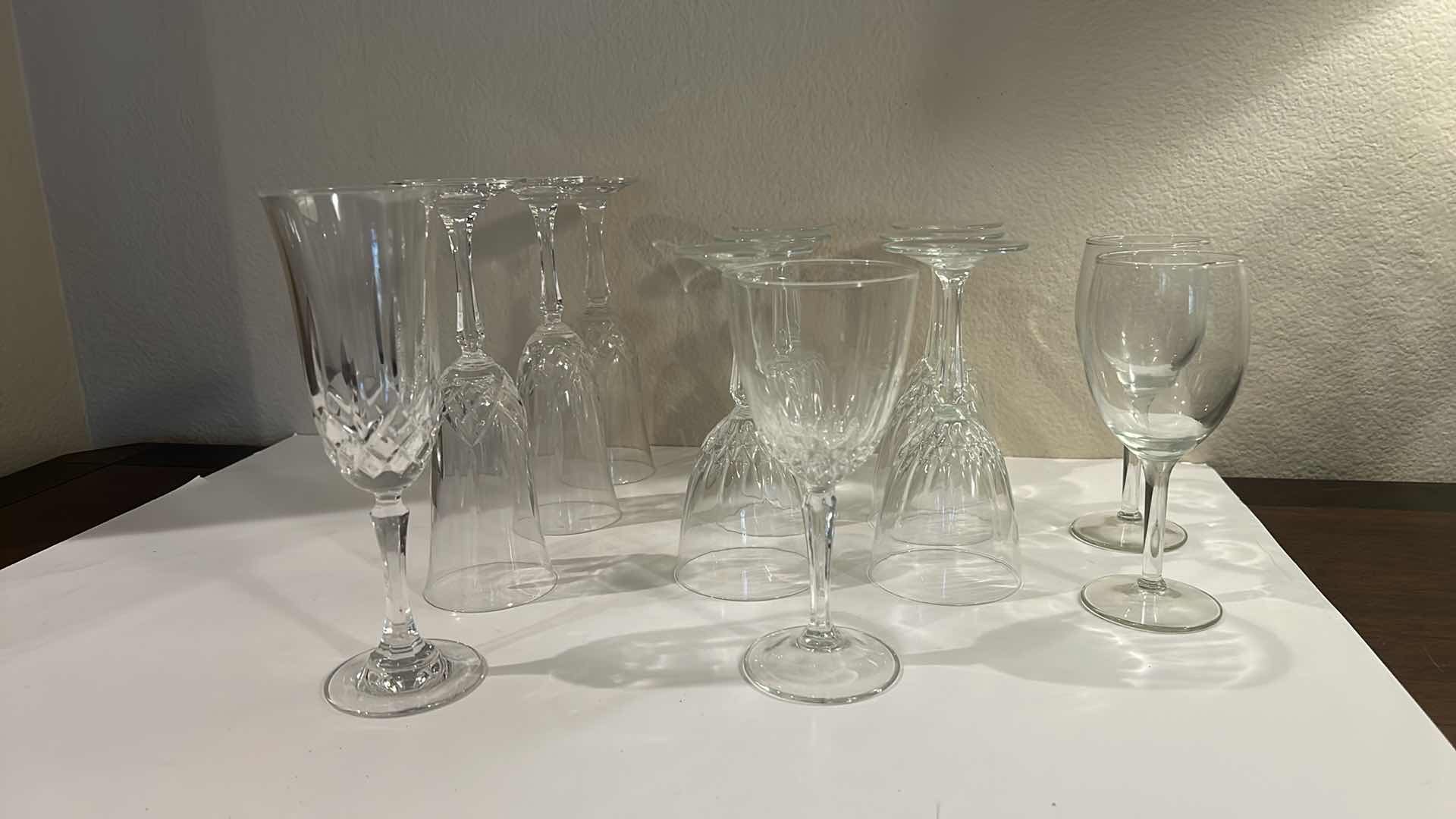 Photo 1 of 13 PC CRYSTAL STEMWARE ASSORTMENT