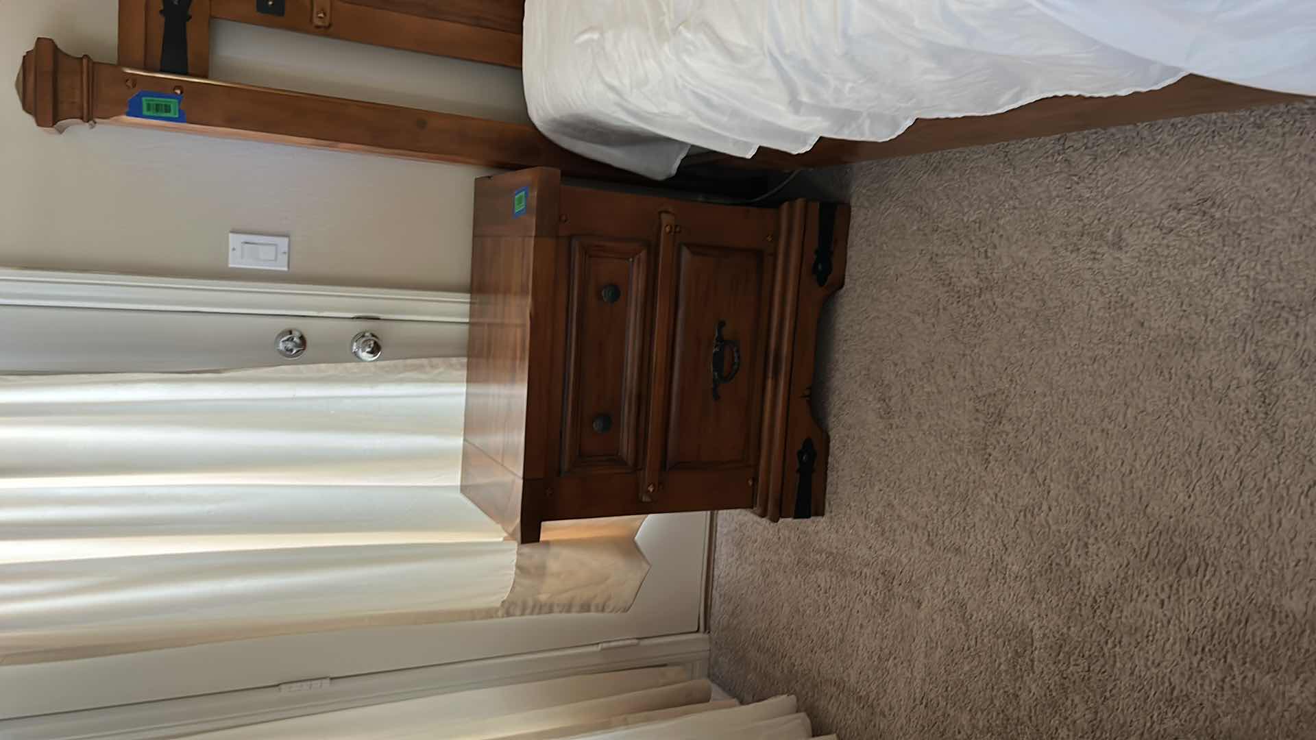 Photo 1 of HOME FURNITURE - WOOD NIGHTSTAND 28” x 17” x H29”