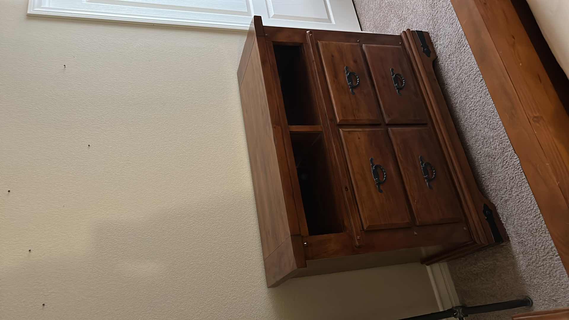 Photo 1 of HOME FURNITURE - WOOD TV STAND / CABINET  48“ x 18“ X H40"