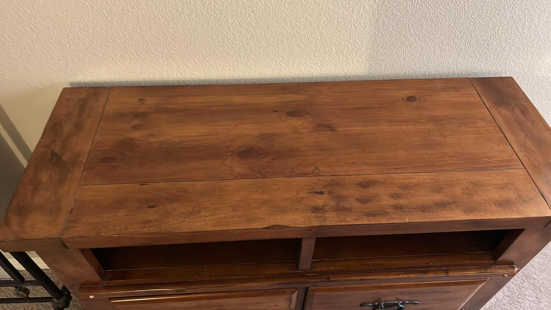 Photo 1 of HOME FURNITURE - WOOD TV STAND / CABINET  48“ x 18“ X H40"
