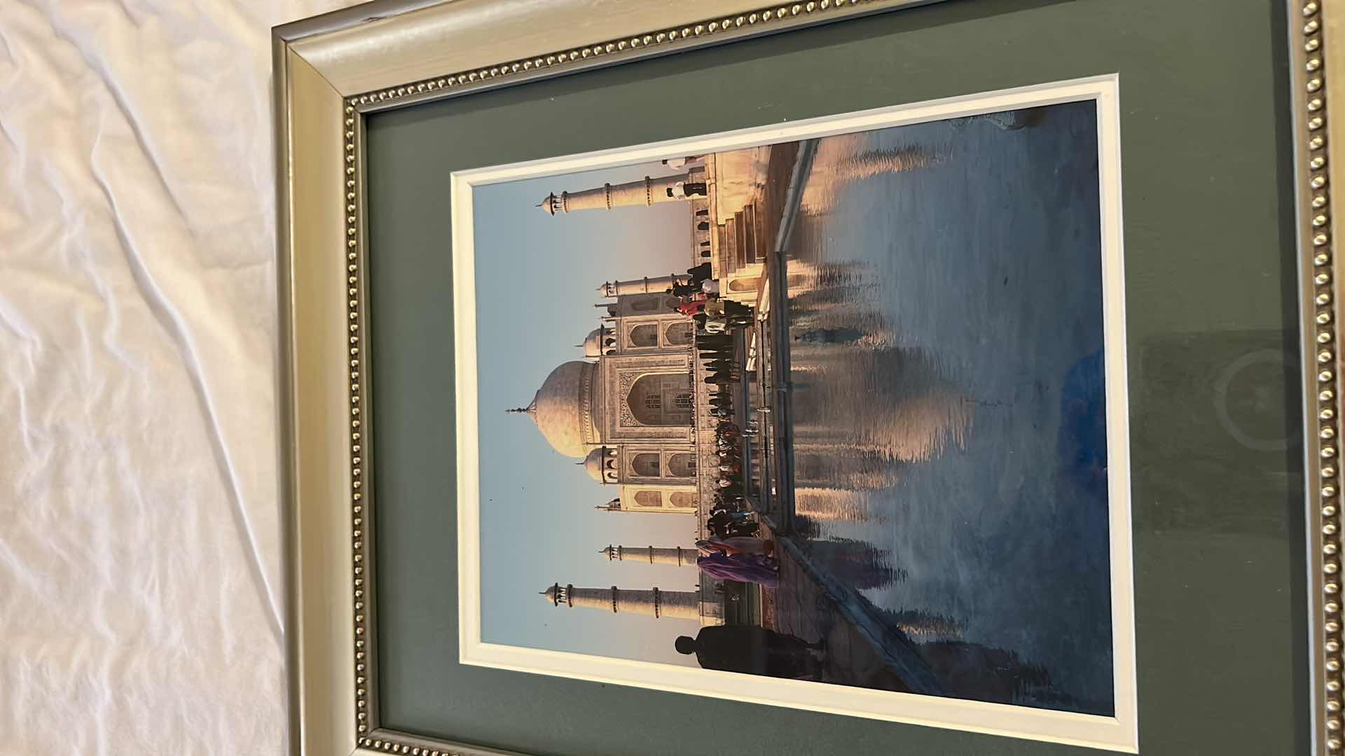 Photo 1 of "TAJ MAHAL"  FRAMED ARTWORK 14” x 17”