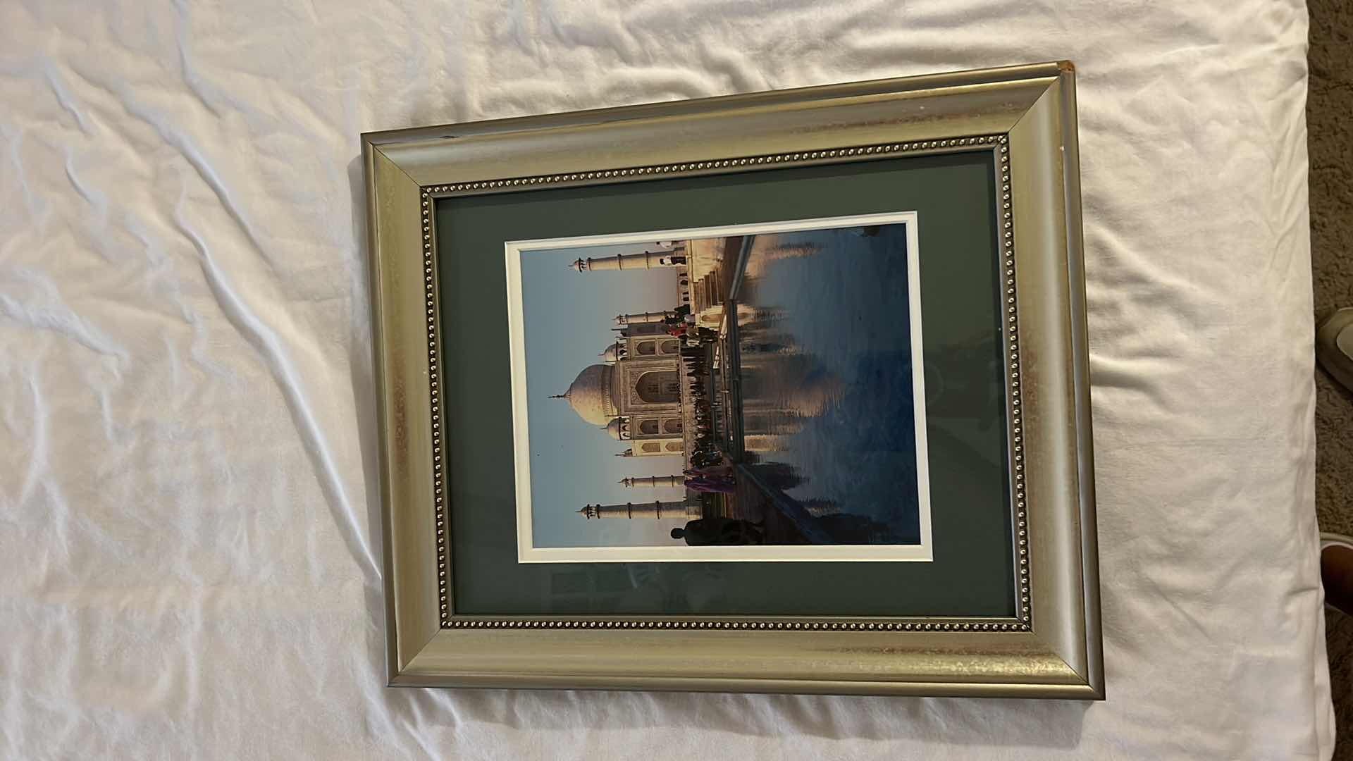 Photo 1 of "TAJ MAHAL"  FRAMED ARTWORK 14” x 17”