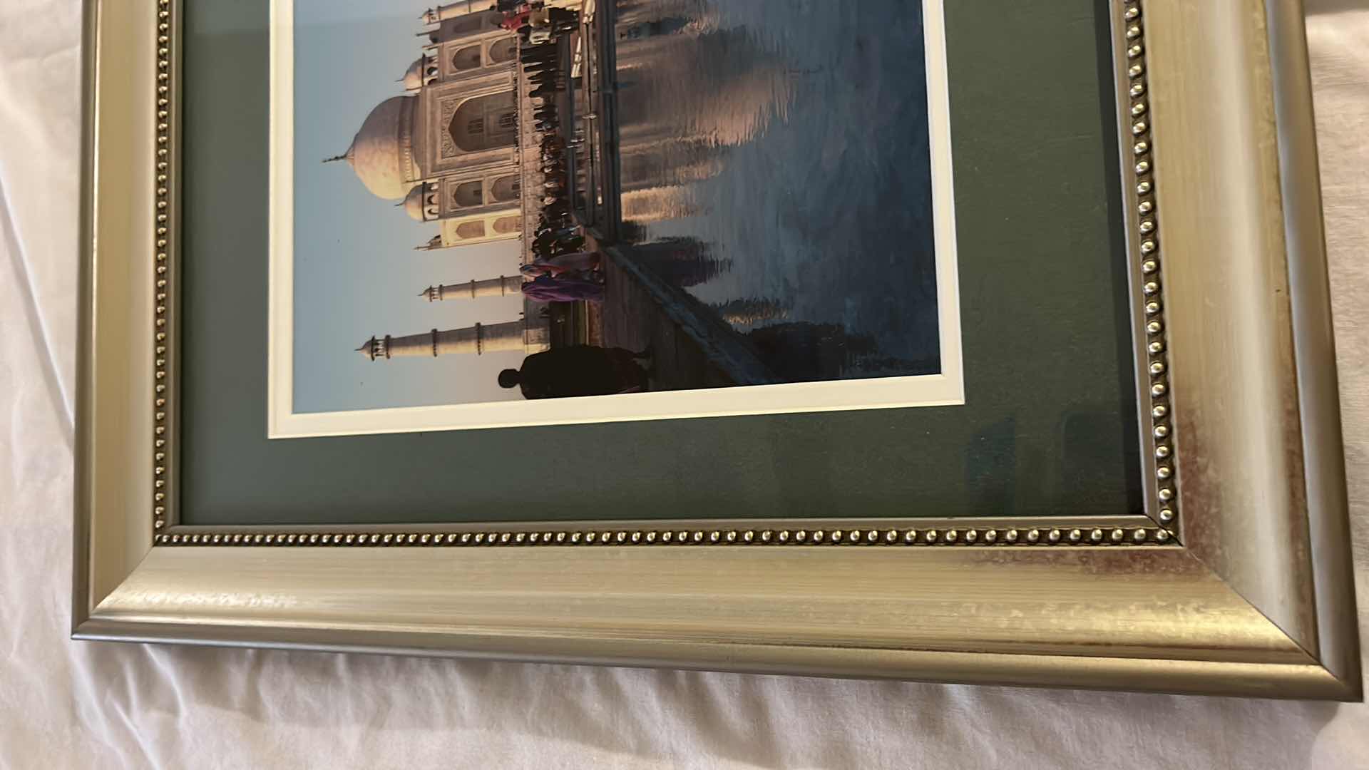 Photo 1 of "TAJ MAHAL"  FRAMED ARTWORK 14” x 17”