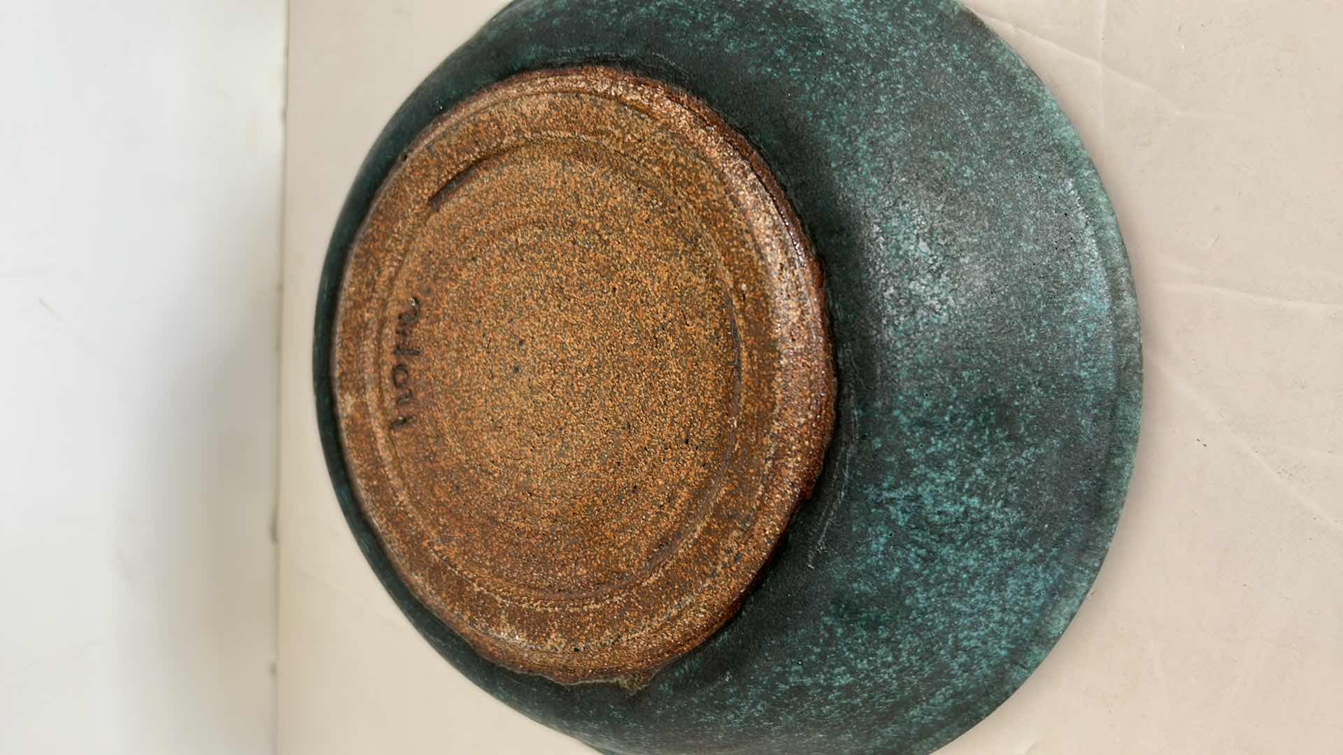 Photo 1 of KITCHEN ACCESSORIES-  TWO  STONEWARE SOUP TERRINE'S AND SIGNED POTTERY BOWL