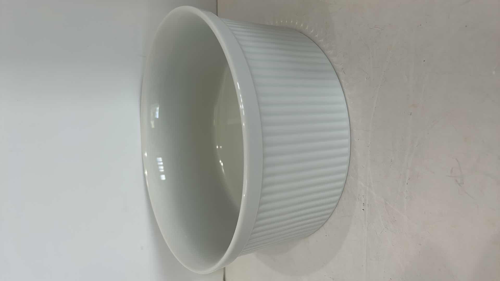 Photo 1 of DANSK THREE PC PORCELAIN BOWL SET - LARGEST 8 1/4” x 4”