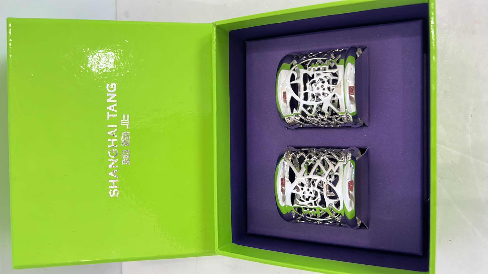 Photo 3 of NEW NAPKIN RINGS SHANGHAI TANG $75