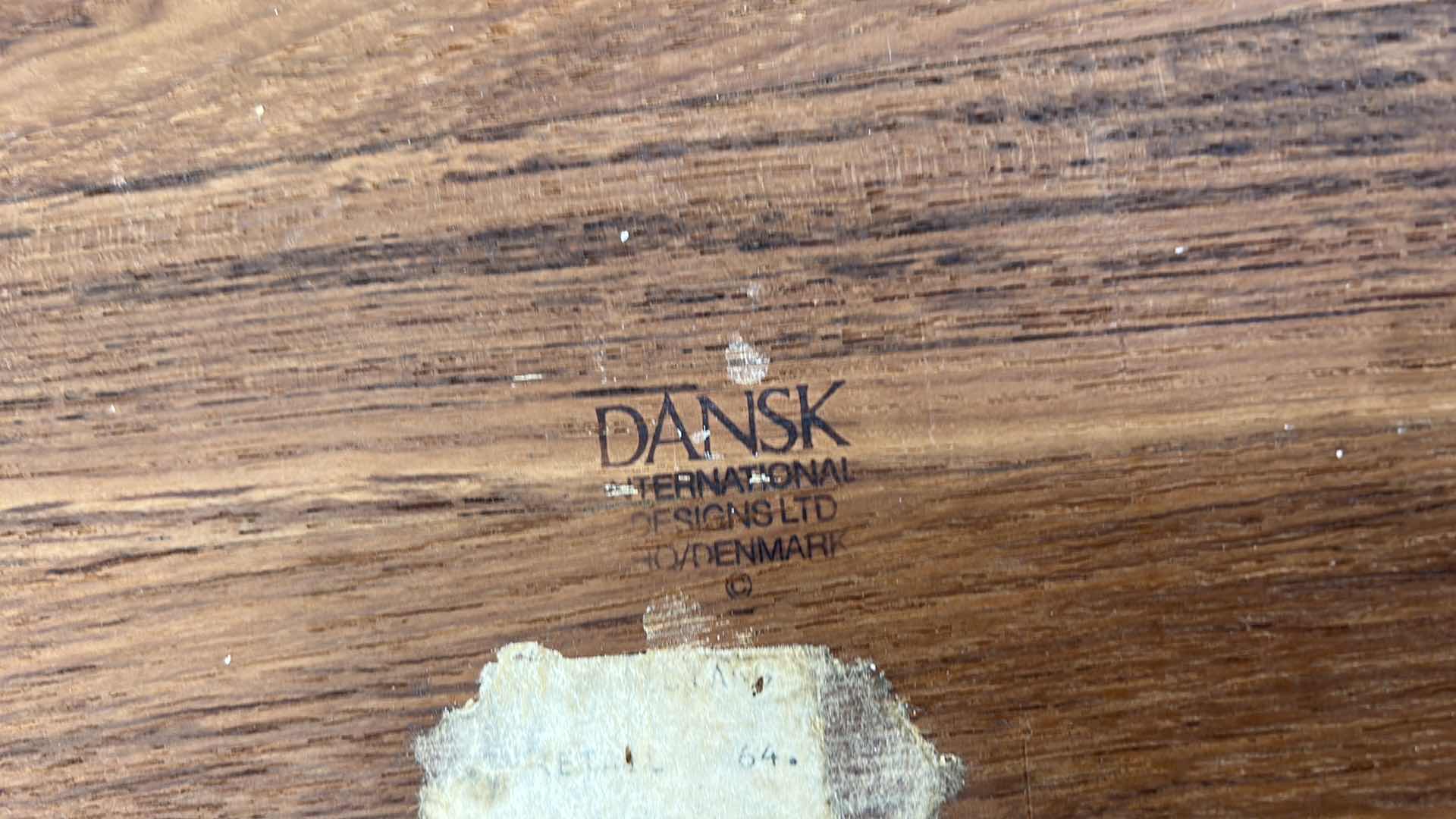 Photo 1 of DANSK WOOD CARVING BOARD 23” x 13”