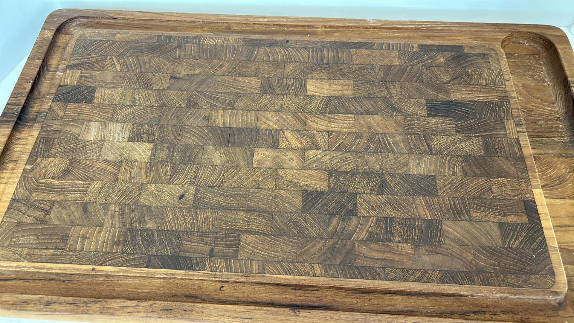 Photo 1 of DANSK WOOD CARVING BOARD 23” x 13”