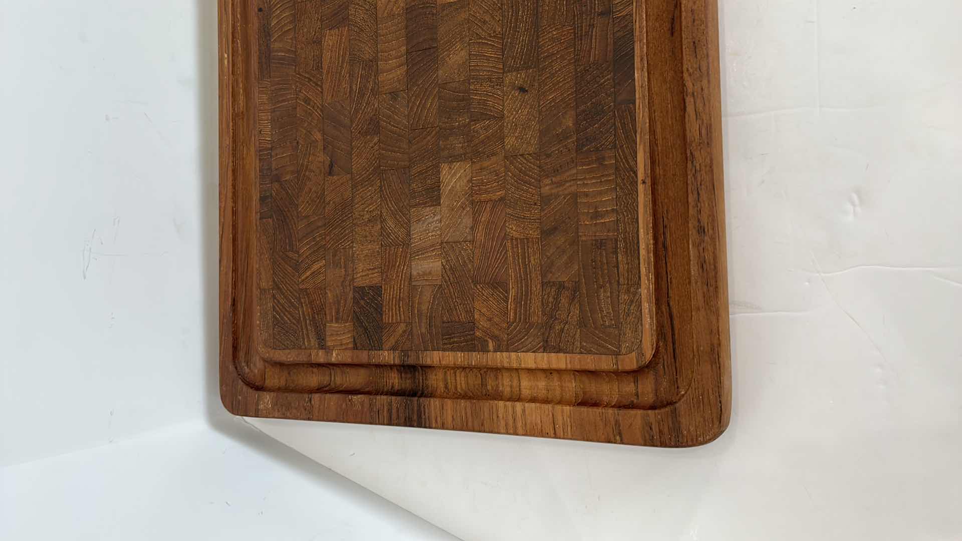 Photo 1 of DANSK WOOD CARVING BOARD 23” x 13”