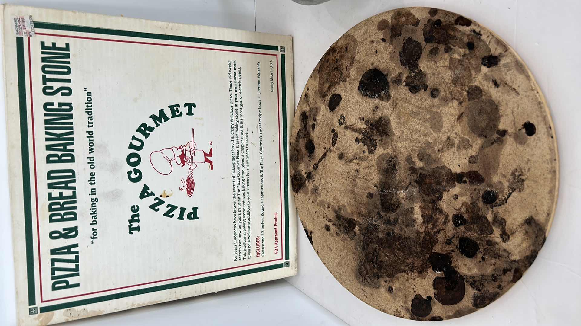 Photo 2 of KITCHEN TOOLS / ACCESORIES - PIZZA AND BREAD BAKING STONE AND ACEA MANODOMESTICI STAINLESS STEEL GRATER/SLICER/MIXER made in Italy