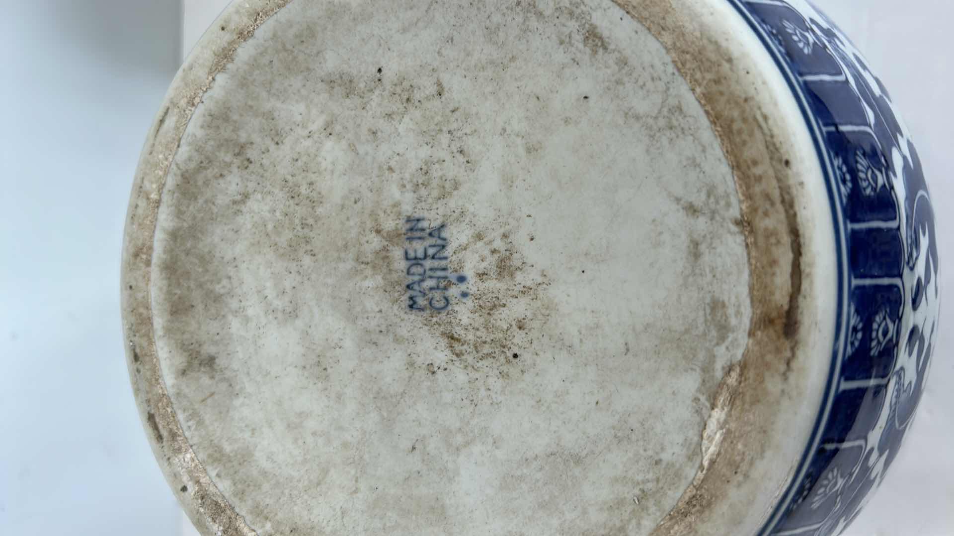 Photo 4 of 3 PIECE CERAMIC POTTERY LARGEST is 9 1/2” x 7 1/2”