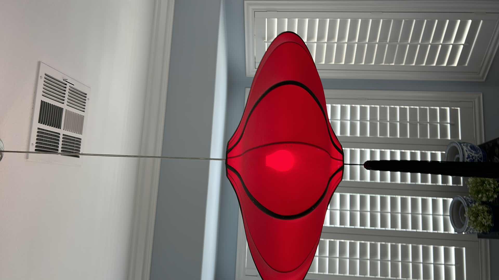 Photo 1 of CHINESE HANGING LANTERN LIGHT FIXTURE 30” ROUND