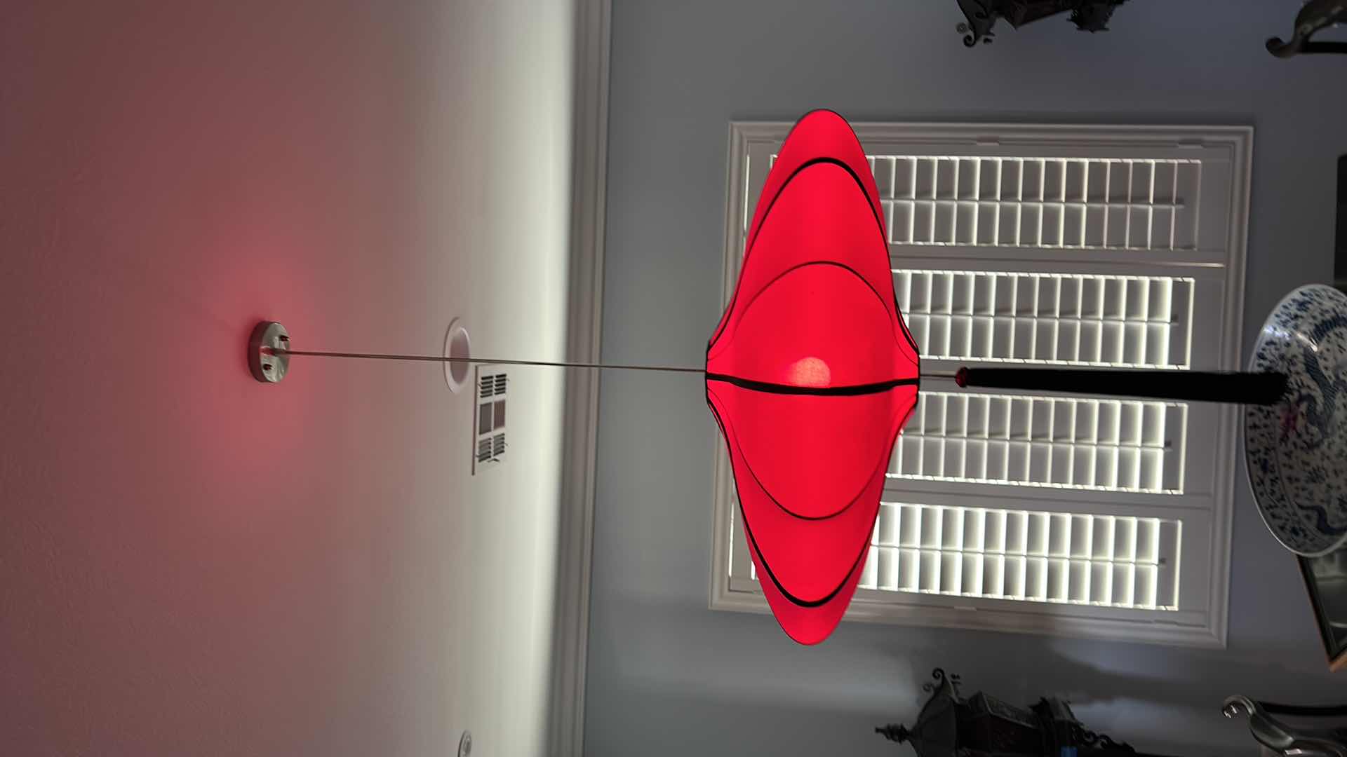 Photo 1 of CHINESE LANTERN LIGHT FIXTURE 30" ROUND