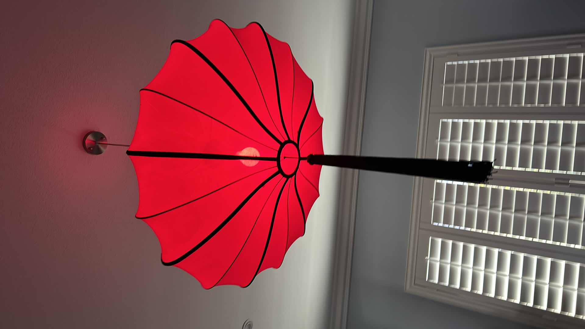 Photo 1 of CHINESE LANTERN LIGHT FIXTURE 30" ROUND