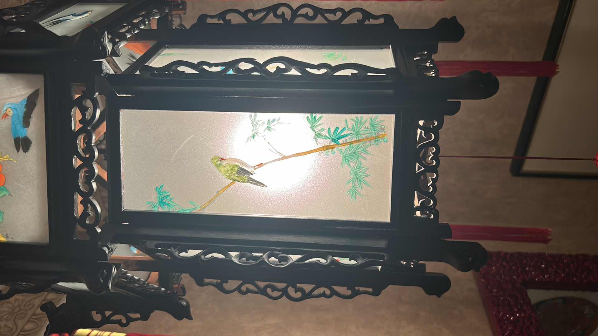 Photo 1 of CHINESE LANTERN  LIGHT FIXTURE 20” x 51”