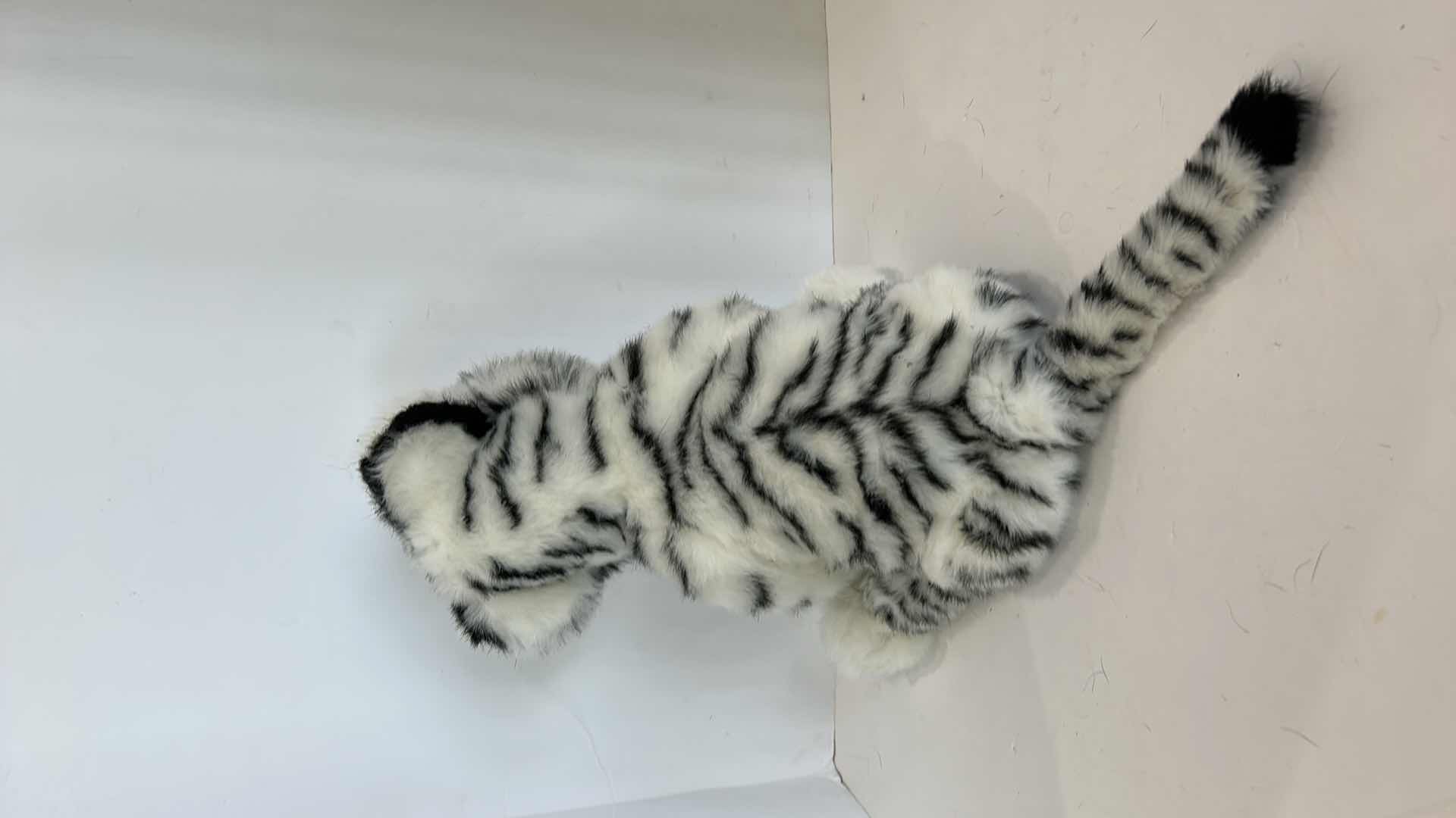 Photo 1 of BATTERY OPERATED SNOW LEOPARD STUFFED ANIMAL H16"
