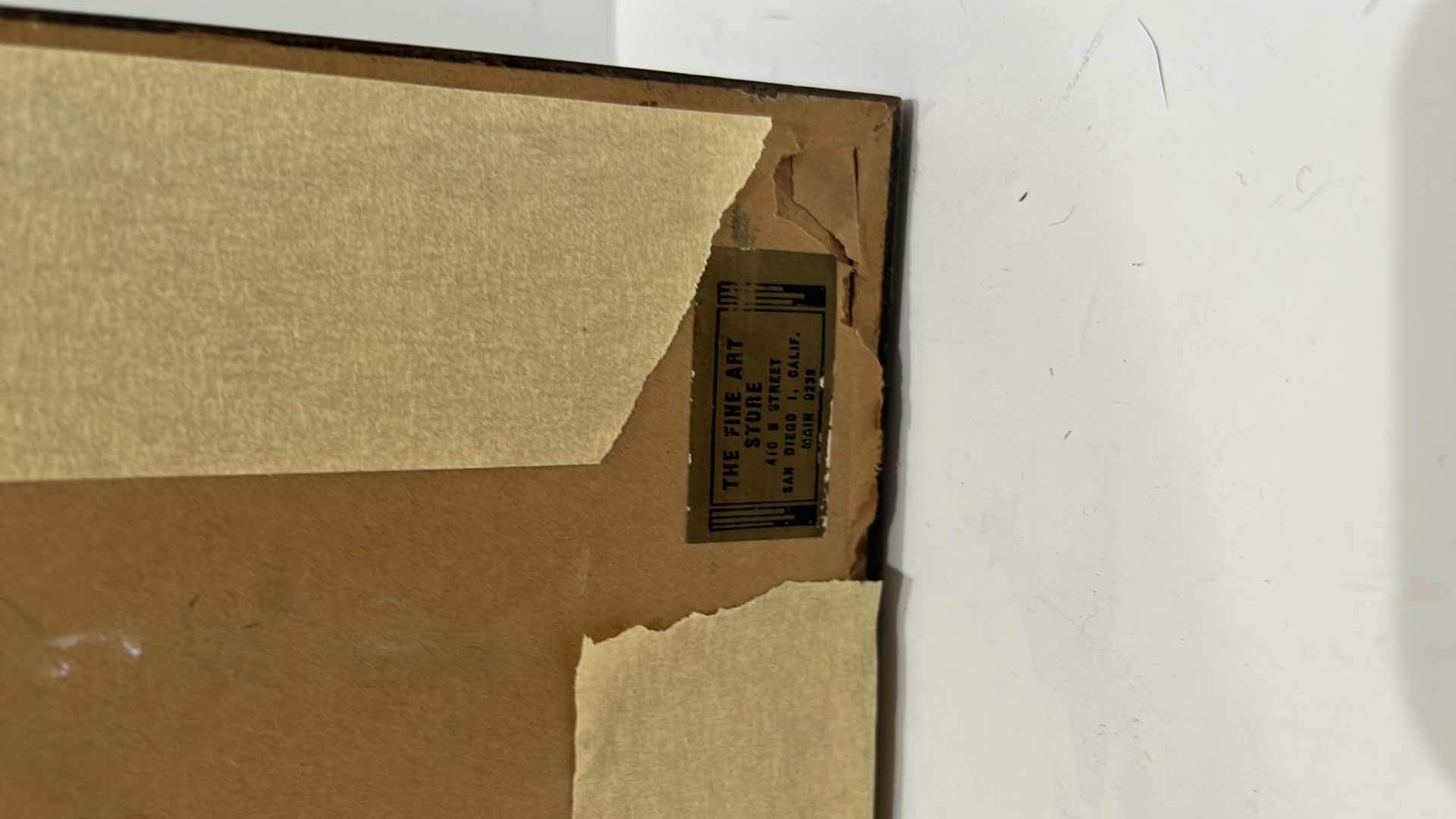 Photo 1 of RARE ANTIQUE CHINESE PAINTING FRAMED ARTWORK 12” x 15”