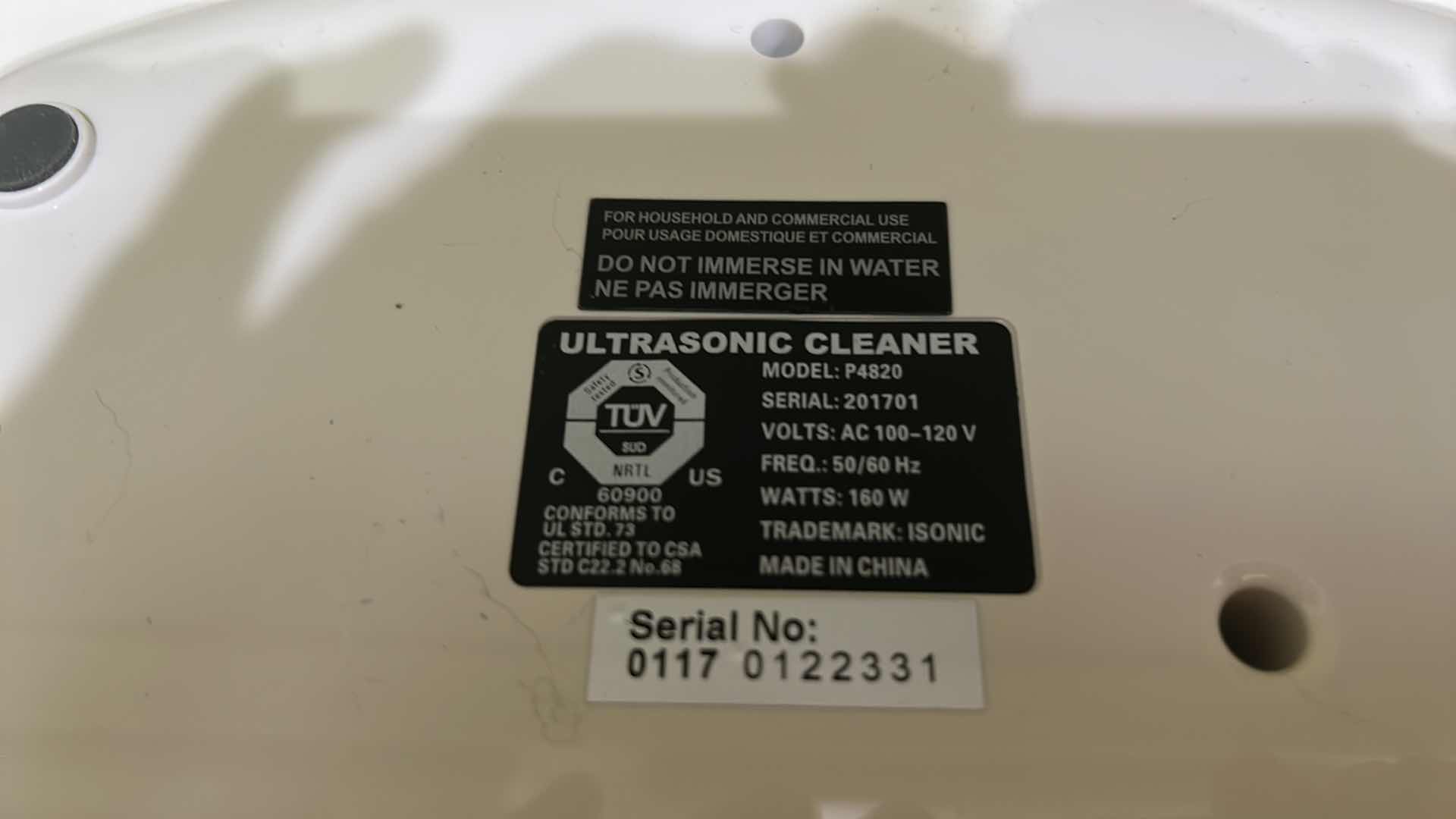 Photo 1 of DIGITAL ULTRASOUND JEWELRY CLEANER