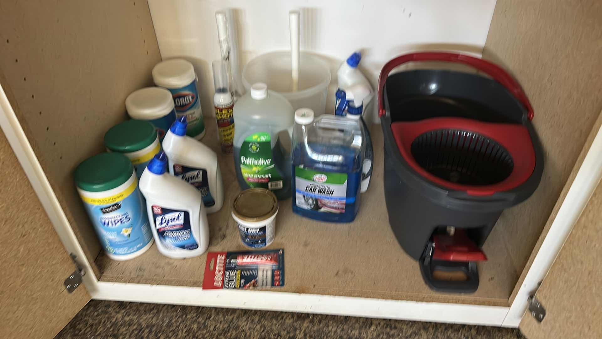 Photo 1 of CONTENTS ON SHELF IN GARAGE