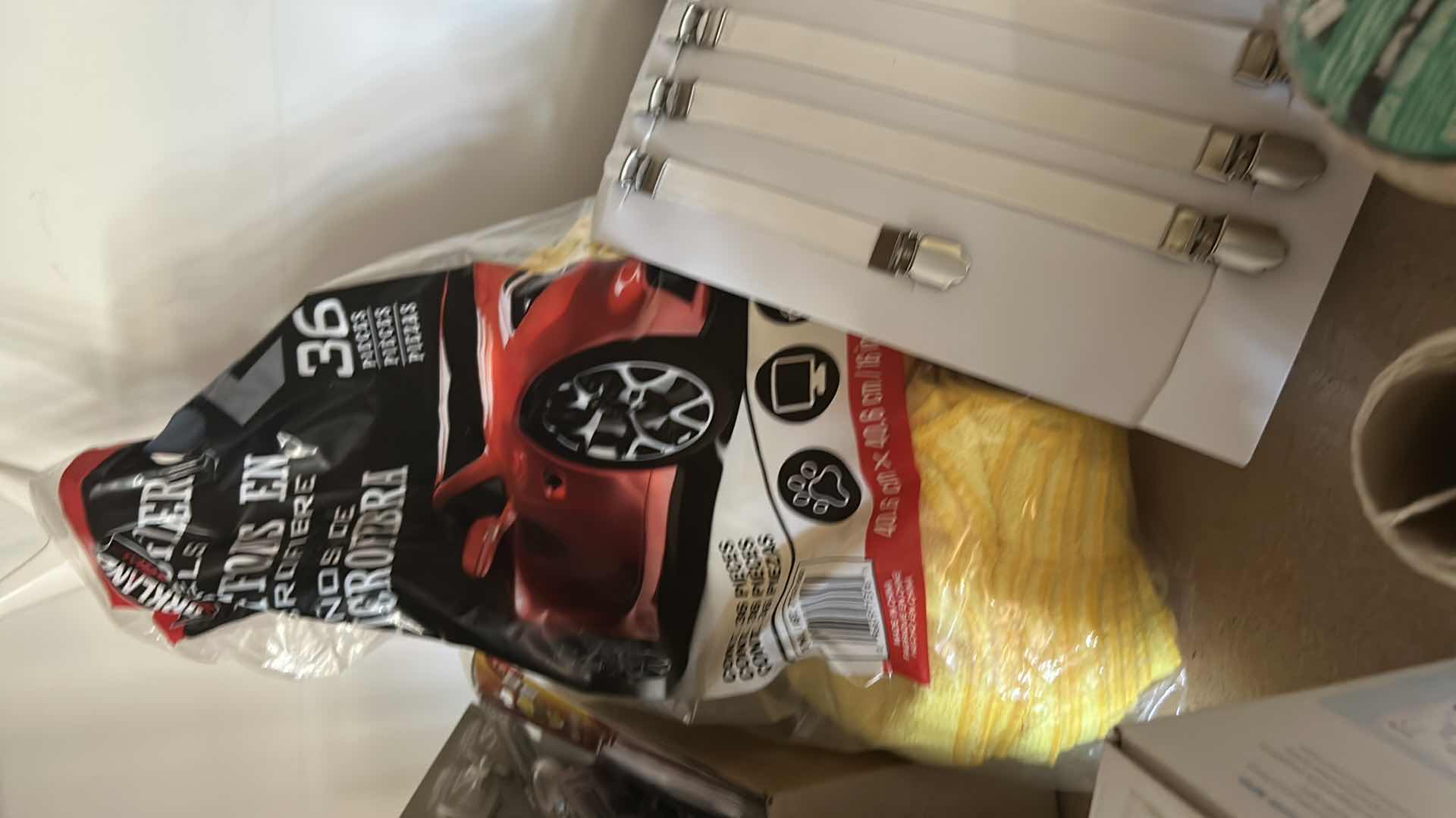 Photo 1 of CONTENTS ON SHELF IN GARAGE