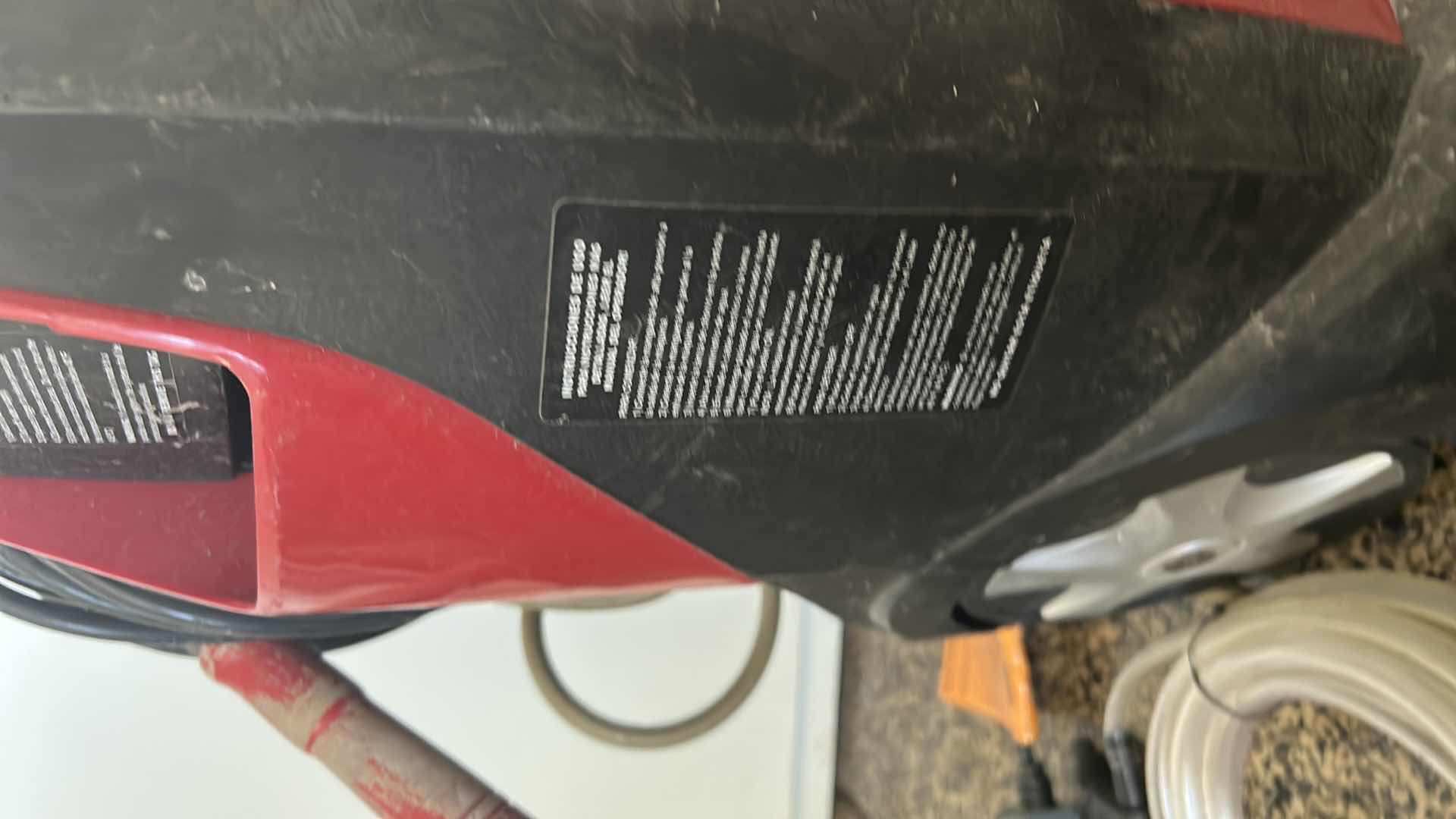 Photo 1 of POWER WASHER