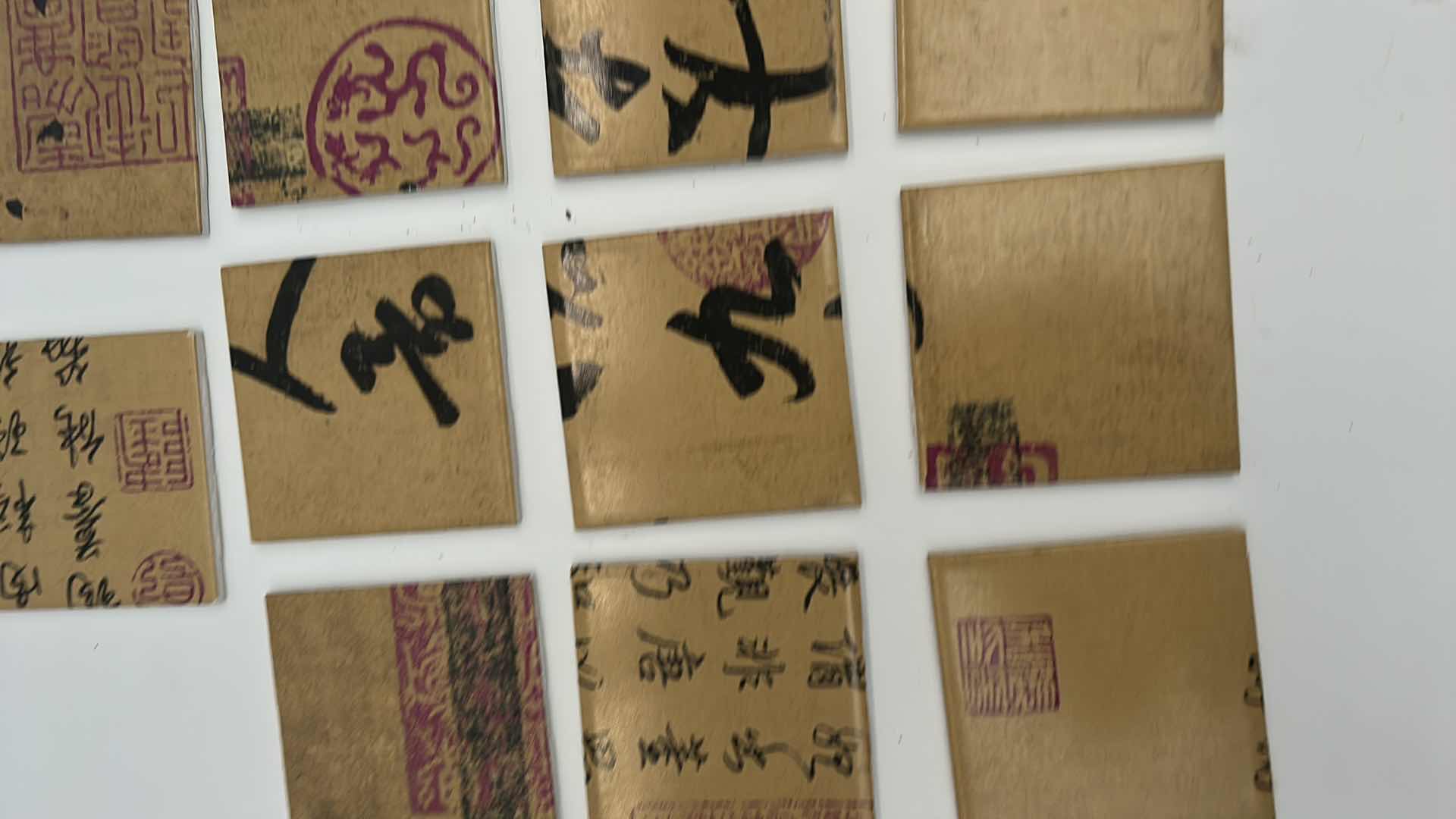 Photo 4 of 20 -  4” x 4” CERAMIC CHINESE TILE PIECES