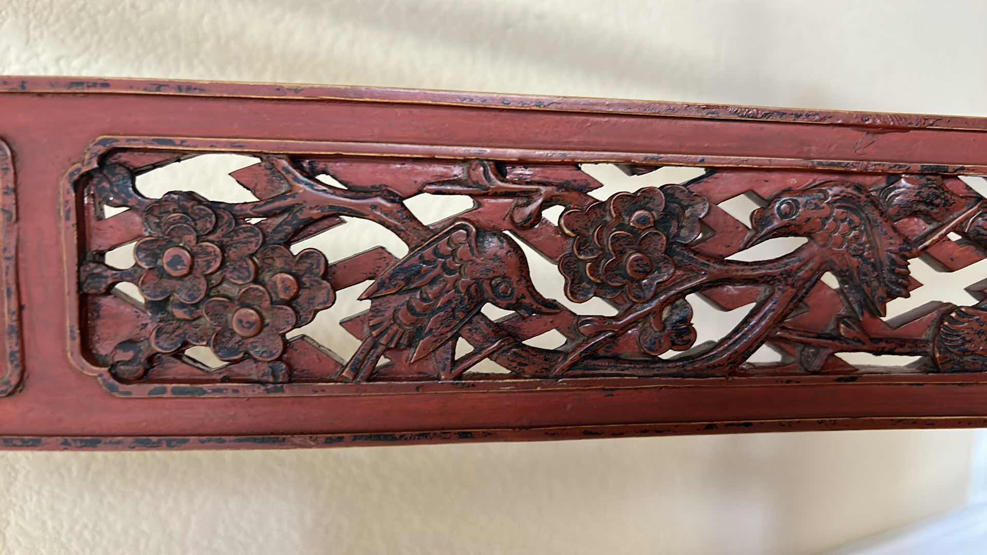 Photo 1 of 1920'S  ANTIQUE - CHINESE FOLDING TRAVELING CHAIR  19” x H40"