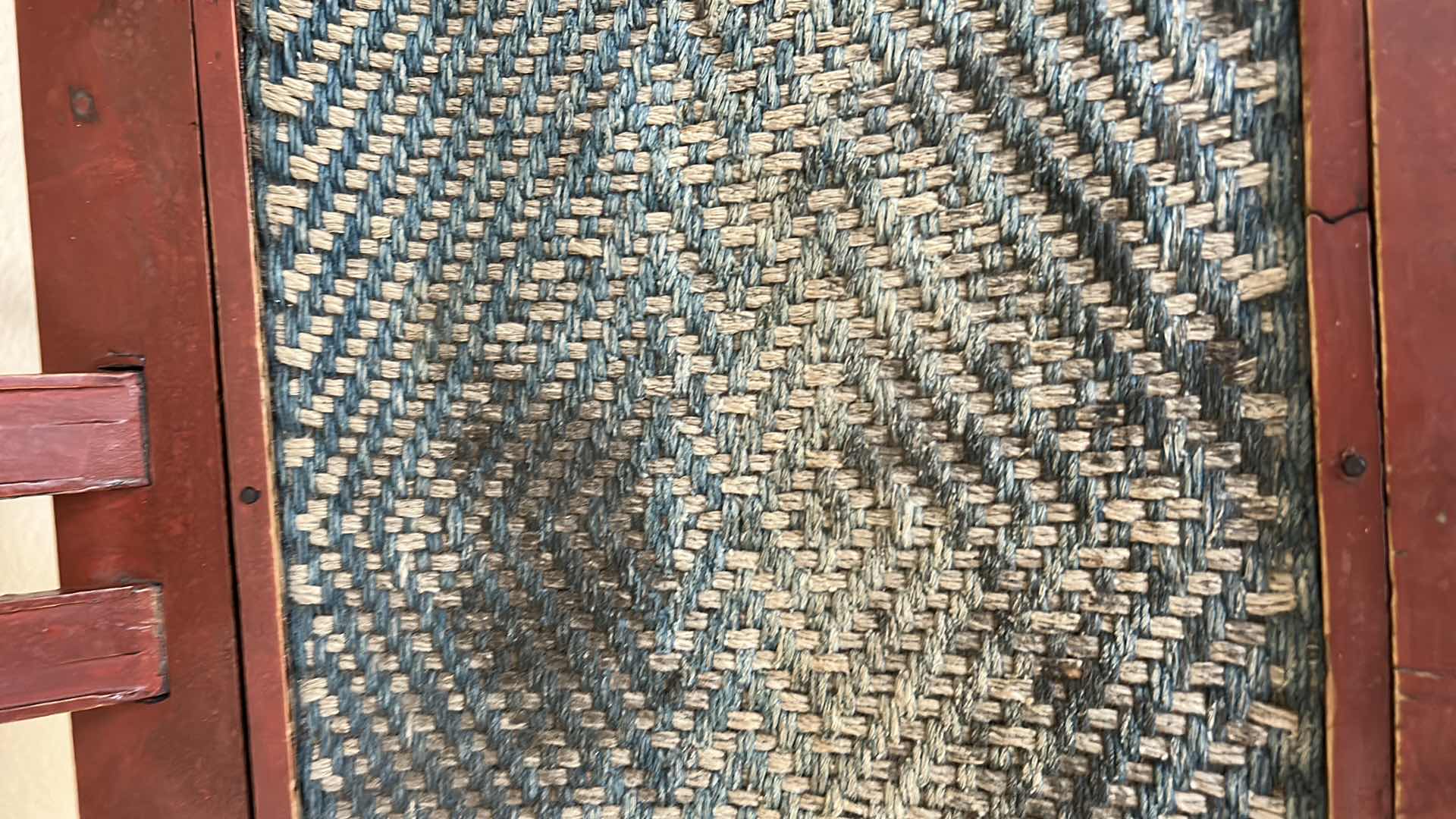 Photo 1 of 1920'S  ANTIQUE - CHINESE FOLDING TRAVELING CHAIR  19” x H40"