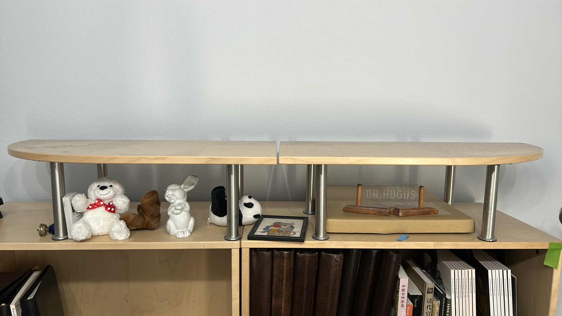 Photo 1 of 2 IKEA BOOKSHELF TOPPERS 16” X 9 1/2"